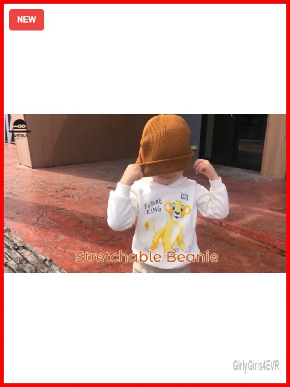 Toddler Baby Kids Winter Beanie Hat Soft Acrylic Knit Cap